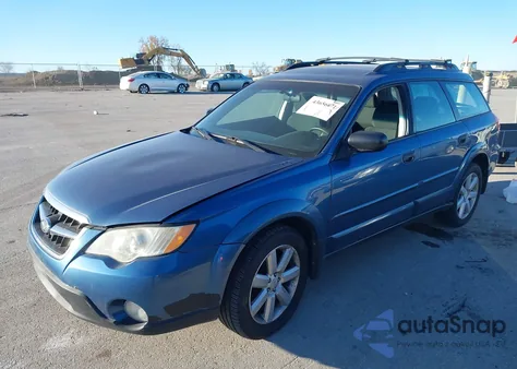 2008 Subaru Outback 2.5I/2.5I L.l. Bean Edition z USA, uszkodzony, nr VIN 4S4BP61C387338846